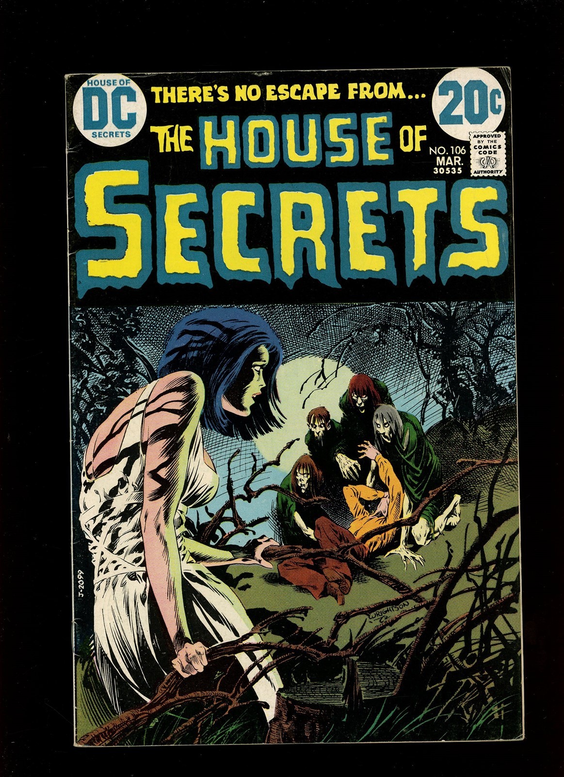 House of Secrets #106 1973 FN 6.0 High Definition Scans**