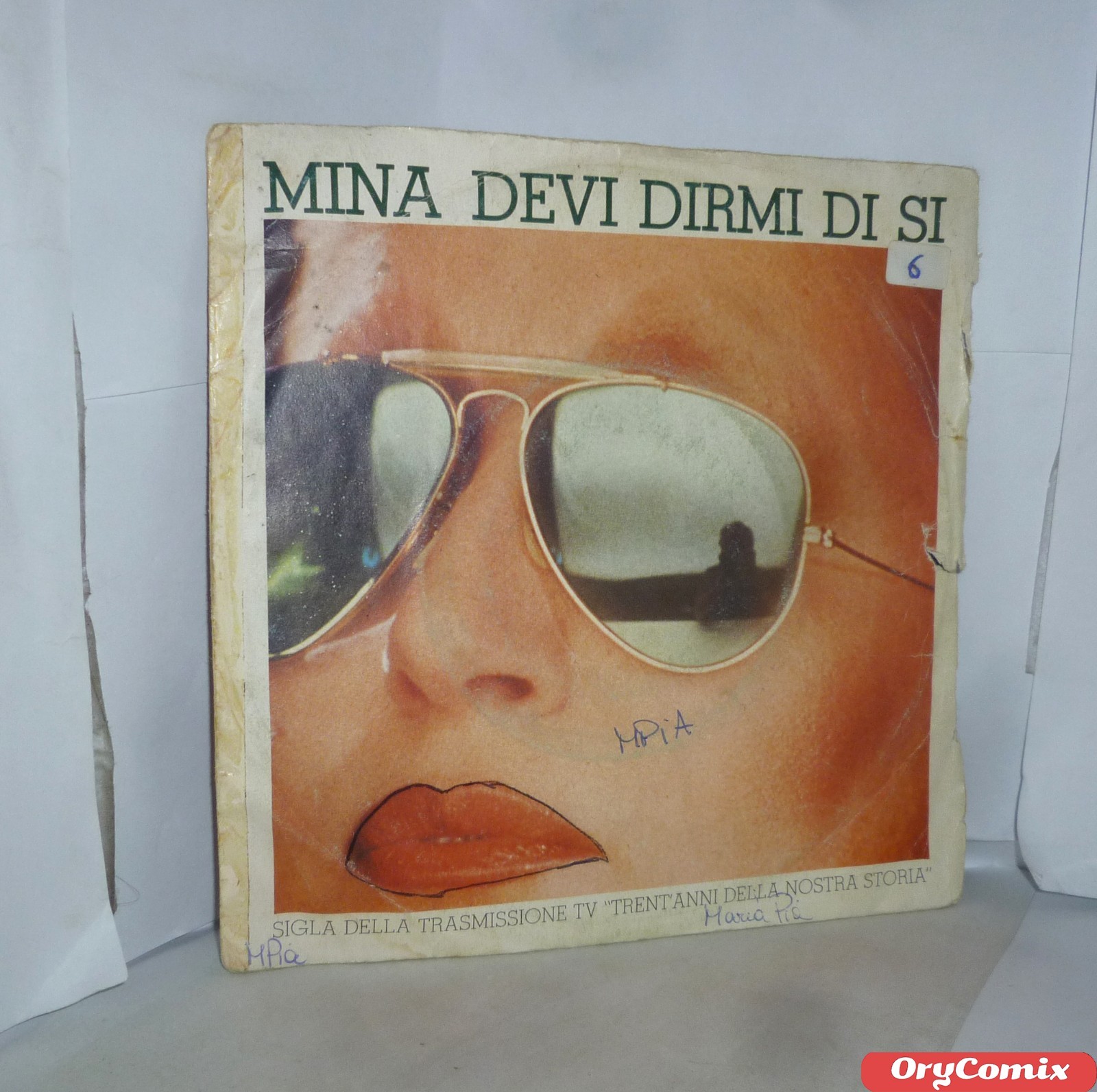 MINA - DEVI DIRMI DI SI / LA CONTROSAMBA - VINILE 7" POLLICI 45 GIRI RPM BUONO