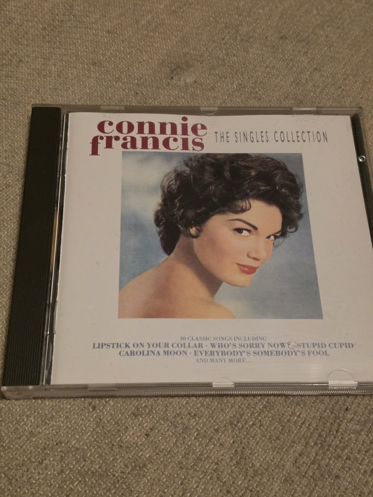 Connie Francis The Singles Collection CD 1993 30 Greatest Hits PolyGram TV