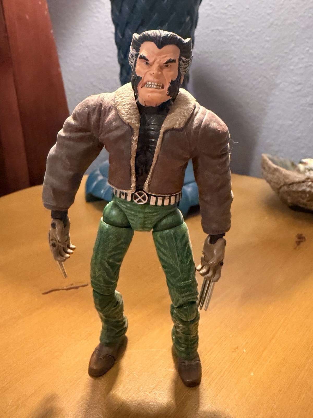 Marvel Legends Logan Action Figure Legendary Riders Series 2005 Toybiz 6"