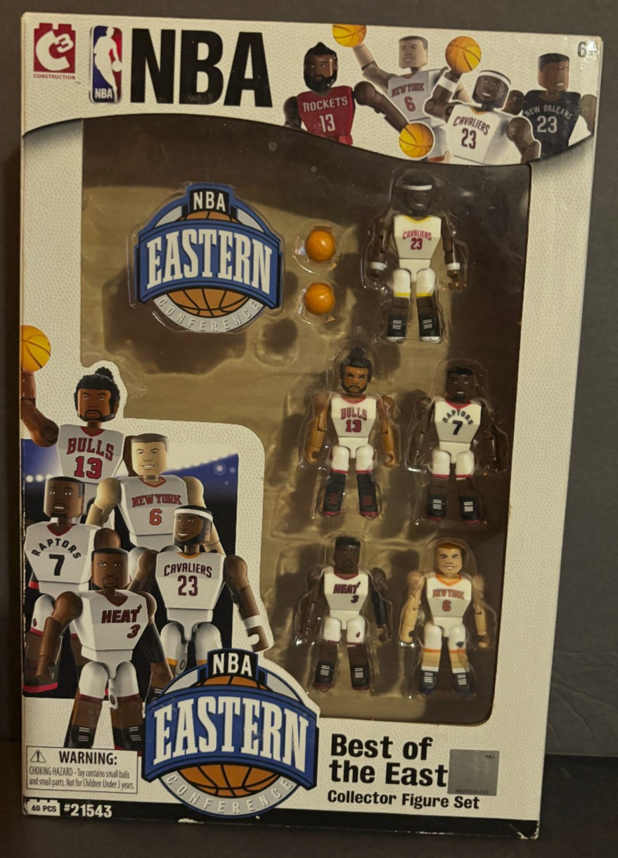 C3 NBA Figures, Best of the East, Pack of the 5