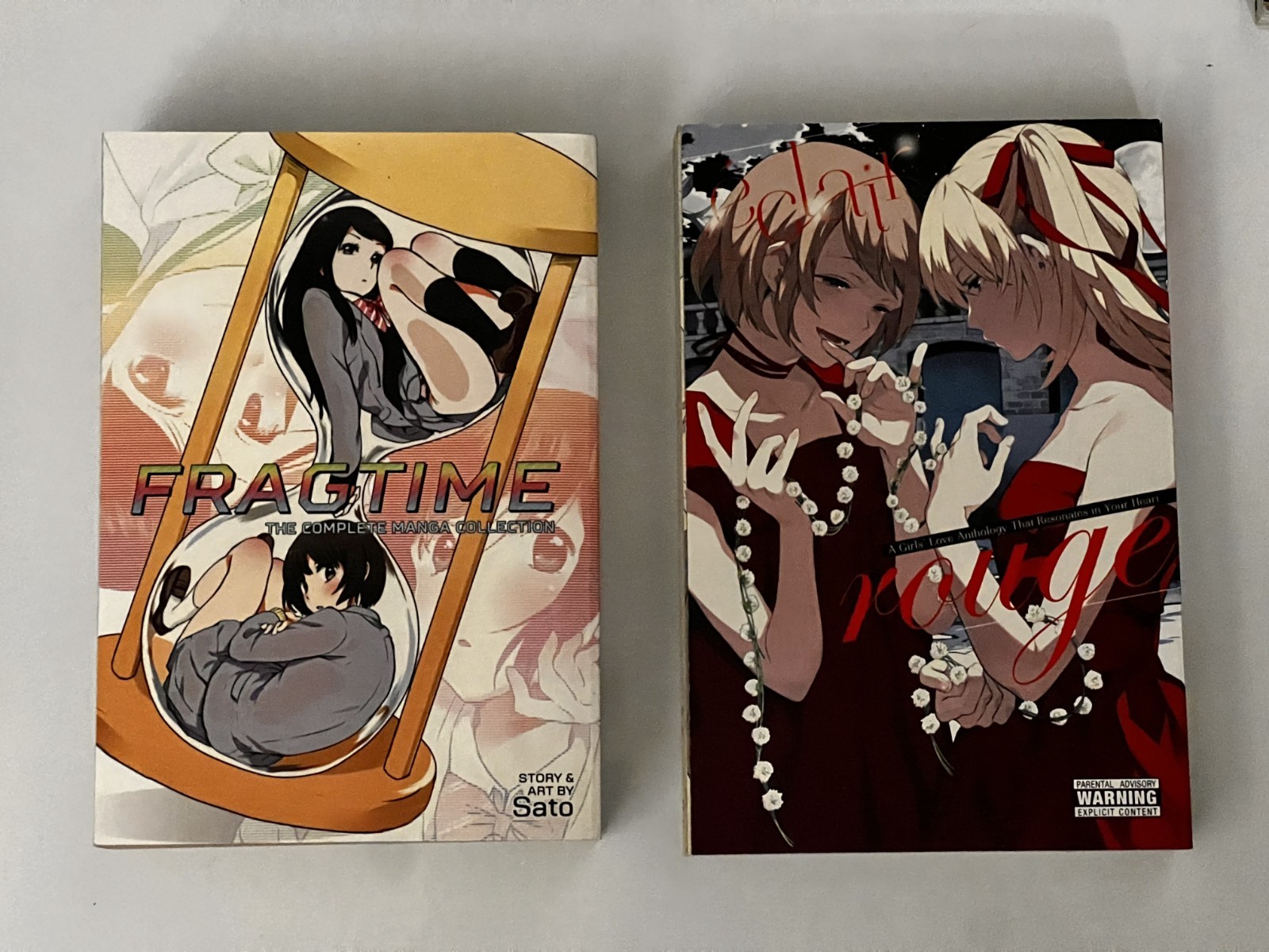 Lotto di 2 manga Doujin / Doujinshi - Yuri, lingua inglese, R18, lotto A