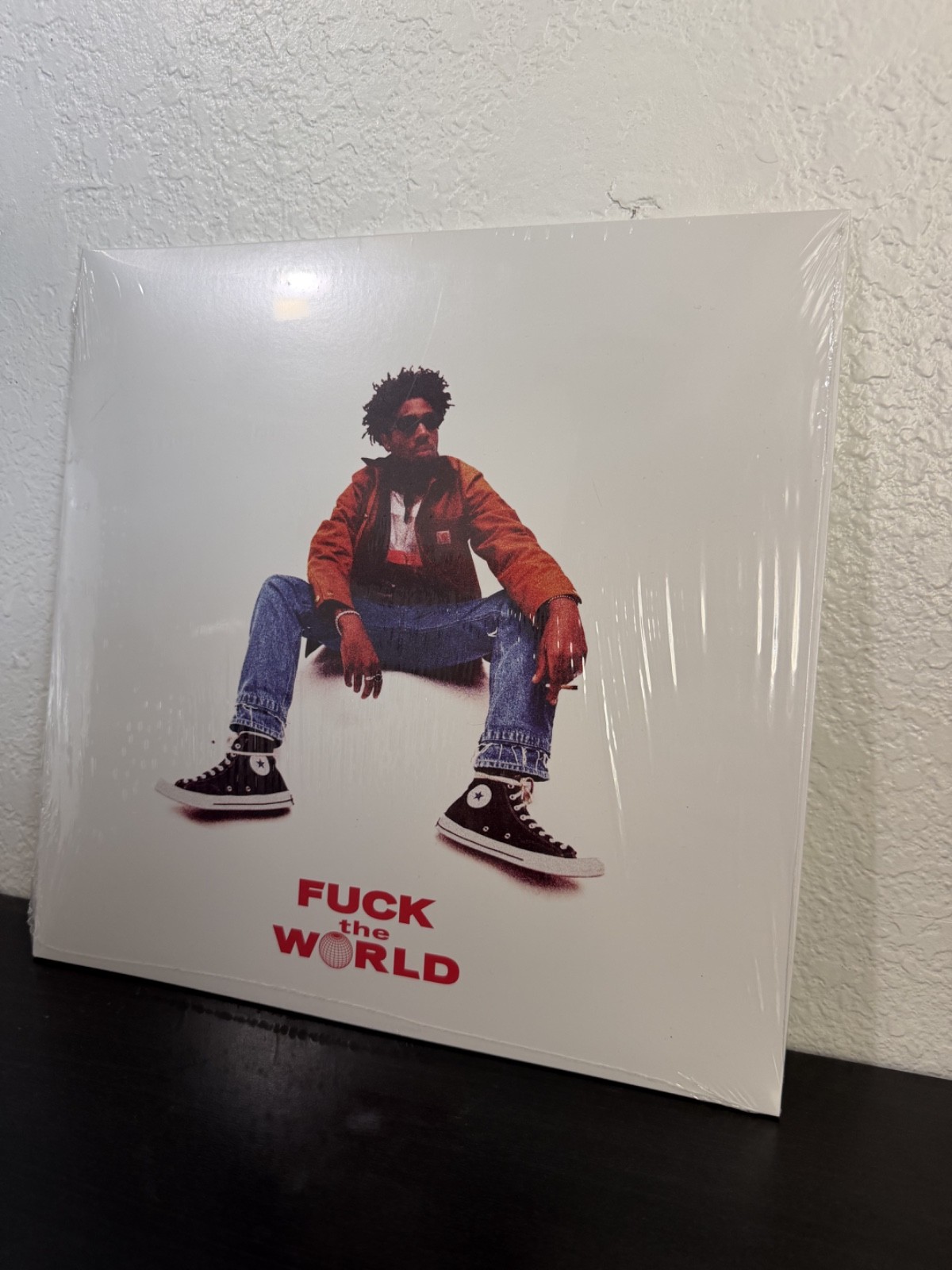 Brent Faiyaz Fuck The World 5yr Anniversary Red Vinyl /1000 (XL Shirt INCLUDED)