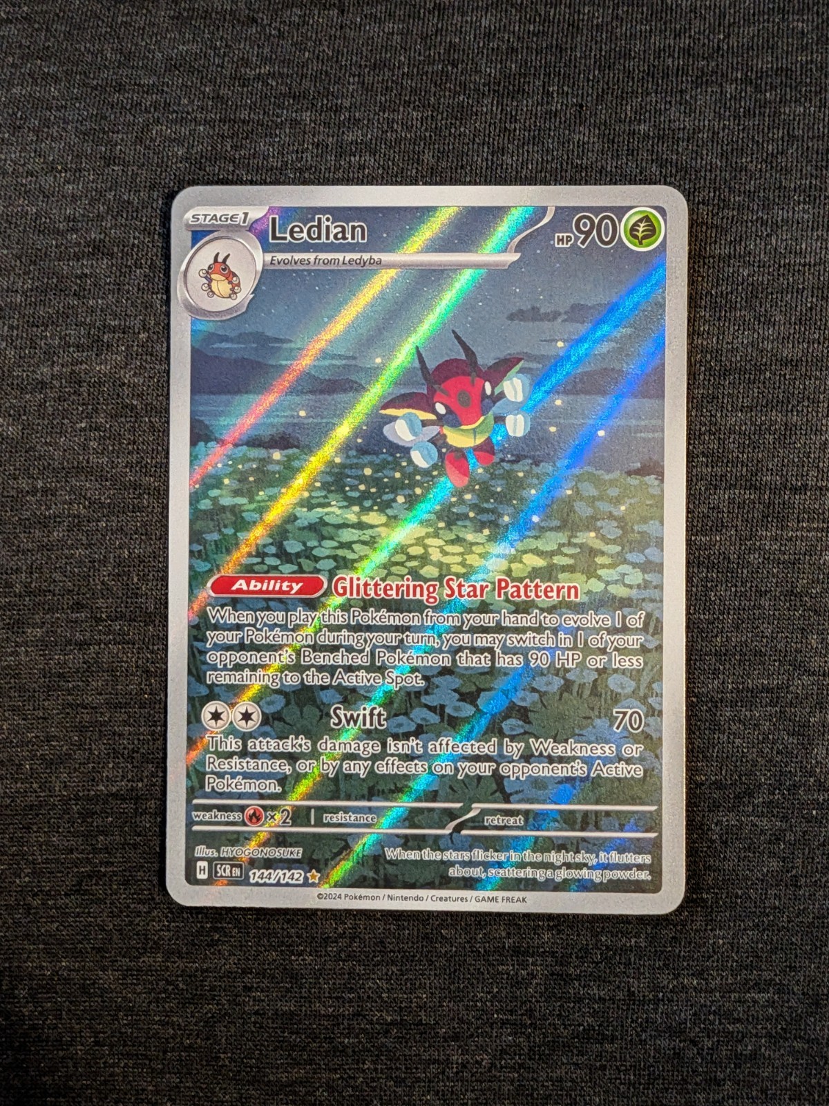 Ledian 144/142 Sv07: Holo Corona Stellare