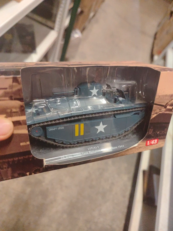 Tanque LVT a 1 Altaya a escala 1/43