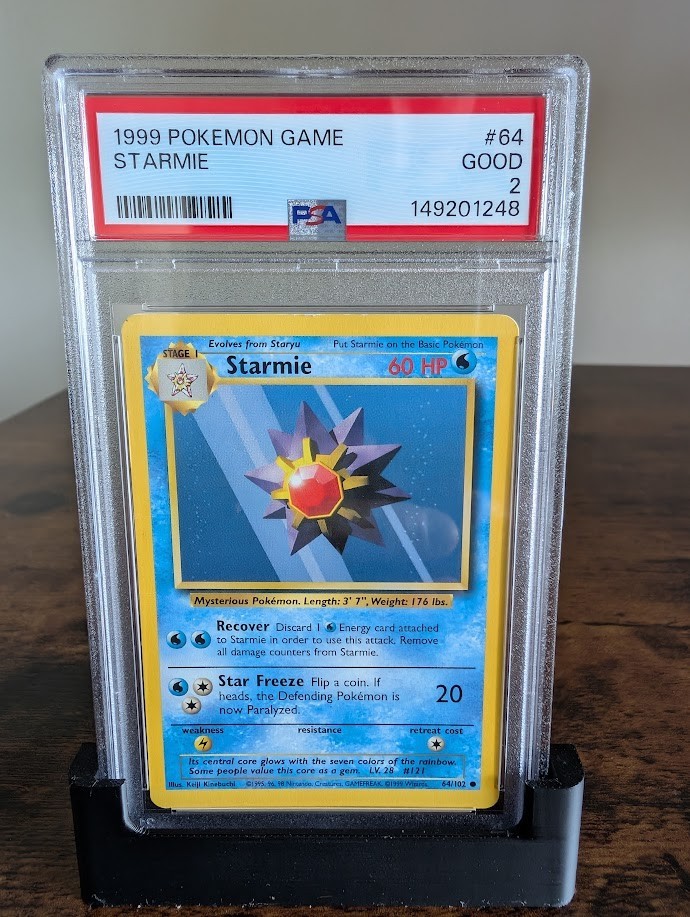 GIOCO POKEMON STARMIE 1999 #64 PSA 2