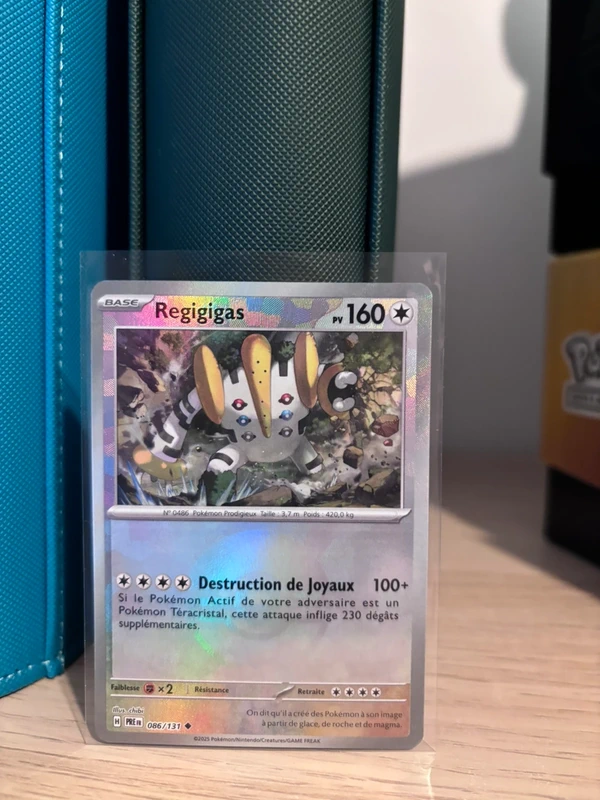 Regigigas reverse Pokéball évolutions prismatiques