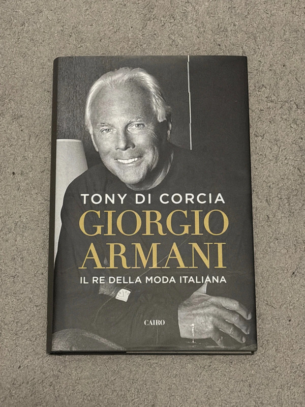 Libro - Giorgio Armani il re della moda italiana