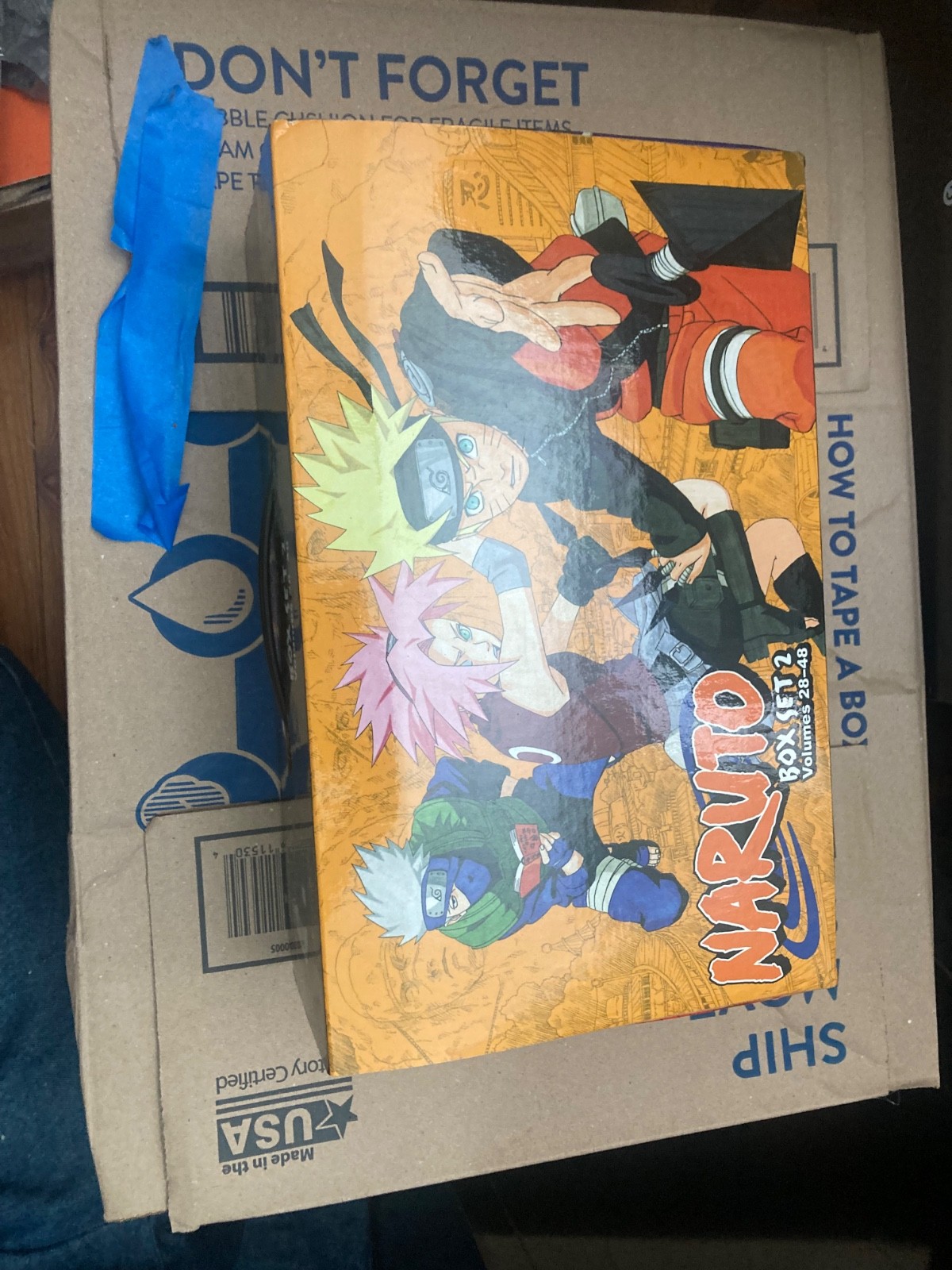 naruto manga cofanetto 2