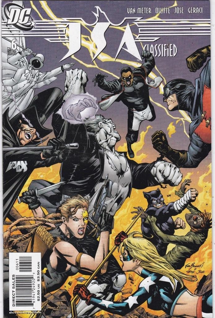 Classificato JSA #6.  DC Comics 2006 ottime condizioni (9.0)
