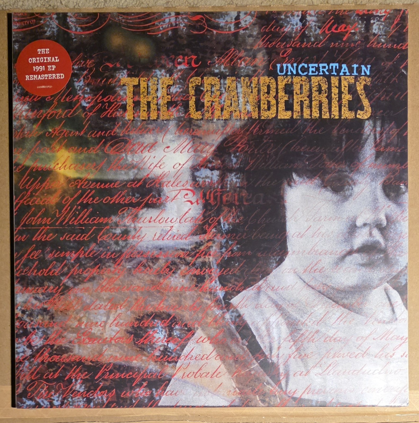 The Cranberries - Uncertain - New 1 EP Black Vinyl 