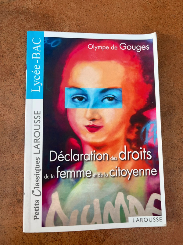 Déclaration des droits de la femme et de la citoyenne