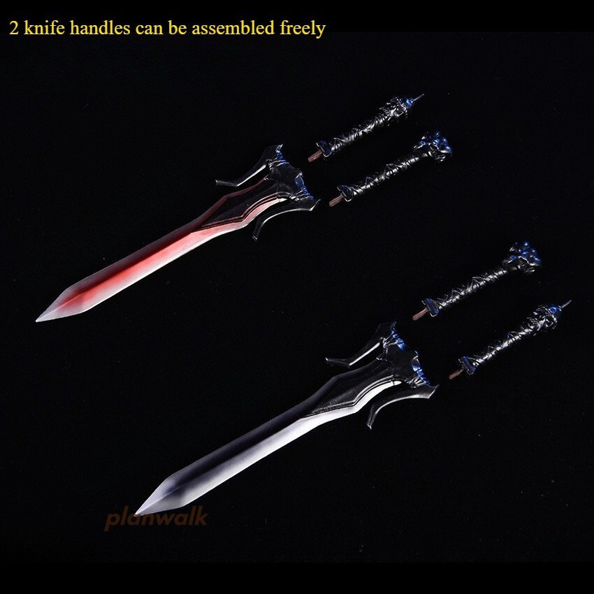 1Set Fashion Soldier Coltello Arma Antica 1/6 per Corpo Action Figure 12"