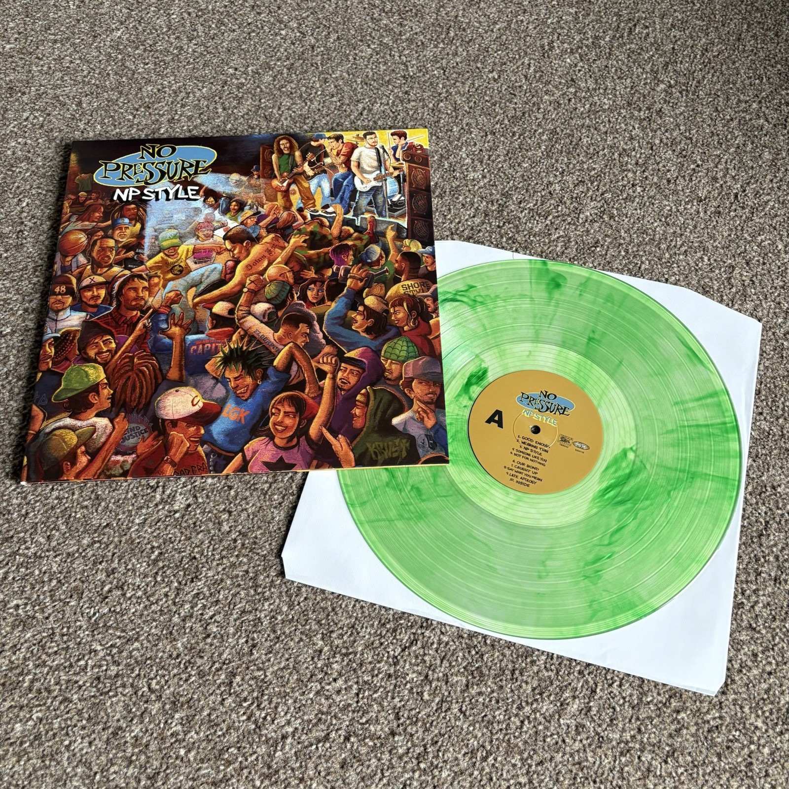 No Pressure – NP Style - MD 40 Jade Coloured Vinyl Triple-B Records