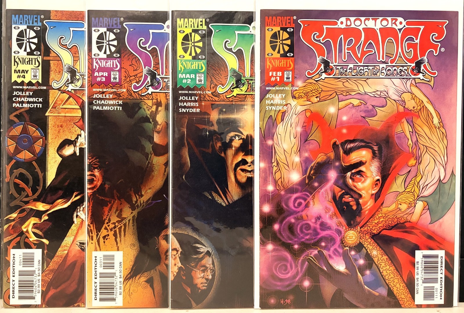 Dr. Strange Marvel Knights #1-4 Vol. 3 (Complete Run) 1999 - VF+ or better