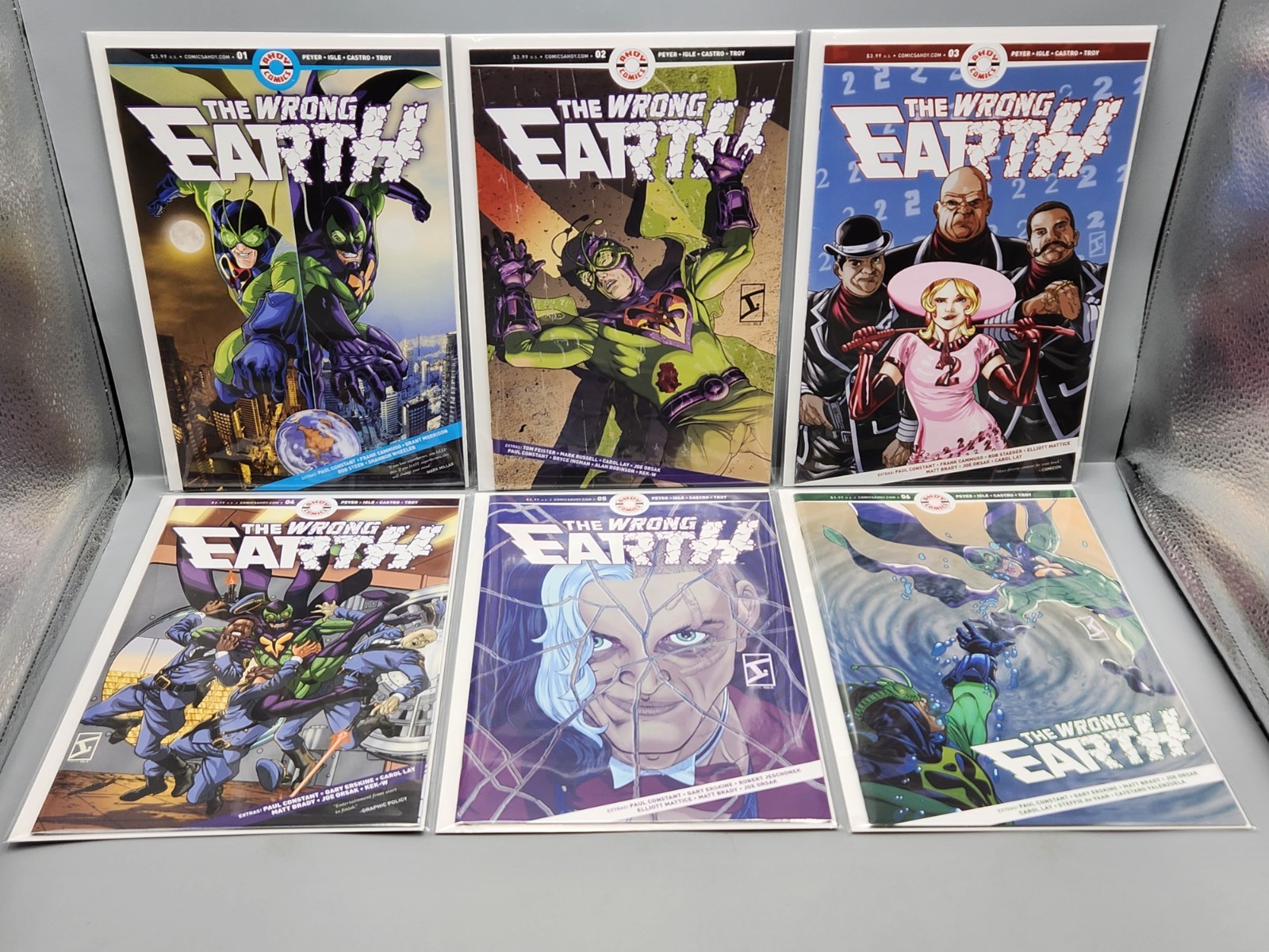  The WRONG EARTH #1,2,3,4,5,6 Complete SERIES Ahoy Comics 2018