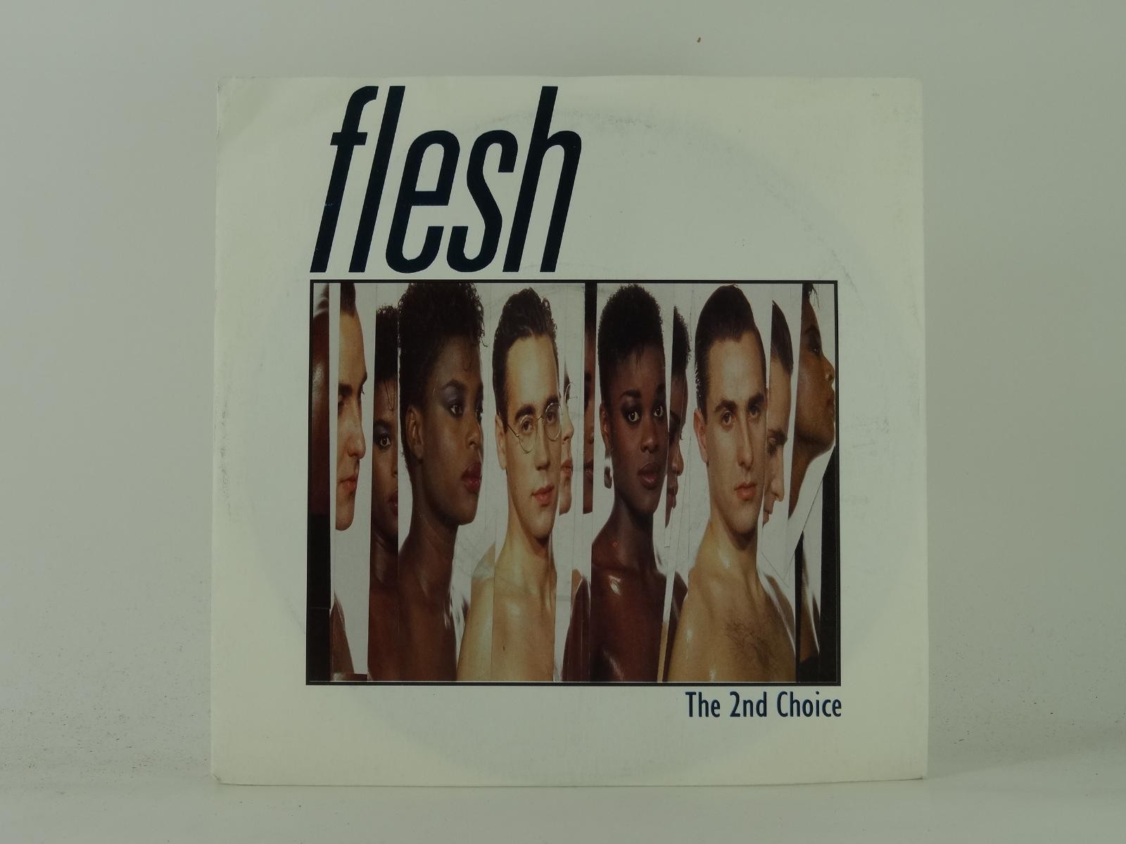 FLESH THE 2ND CHOICE (51) 2 Track 7" Single plus Picture Sleeve LONDON RECORDING