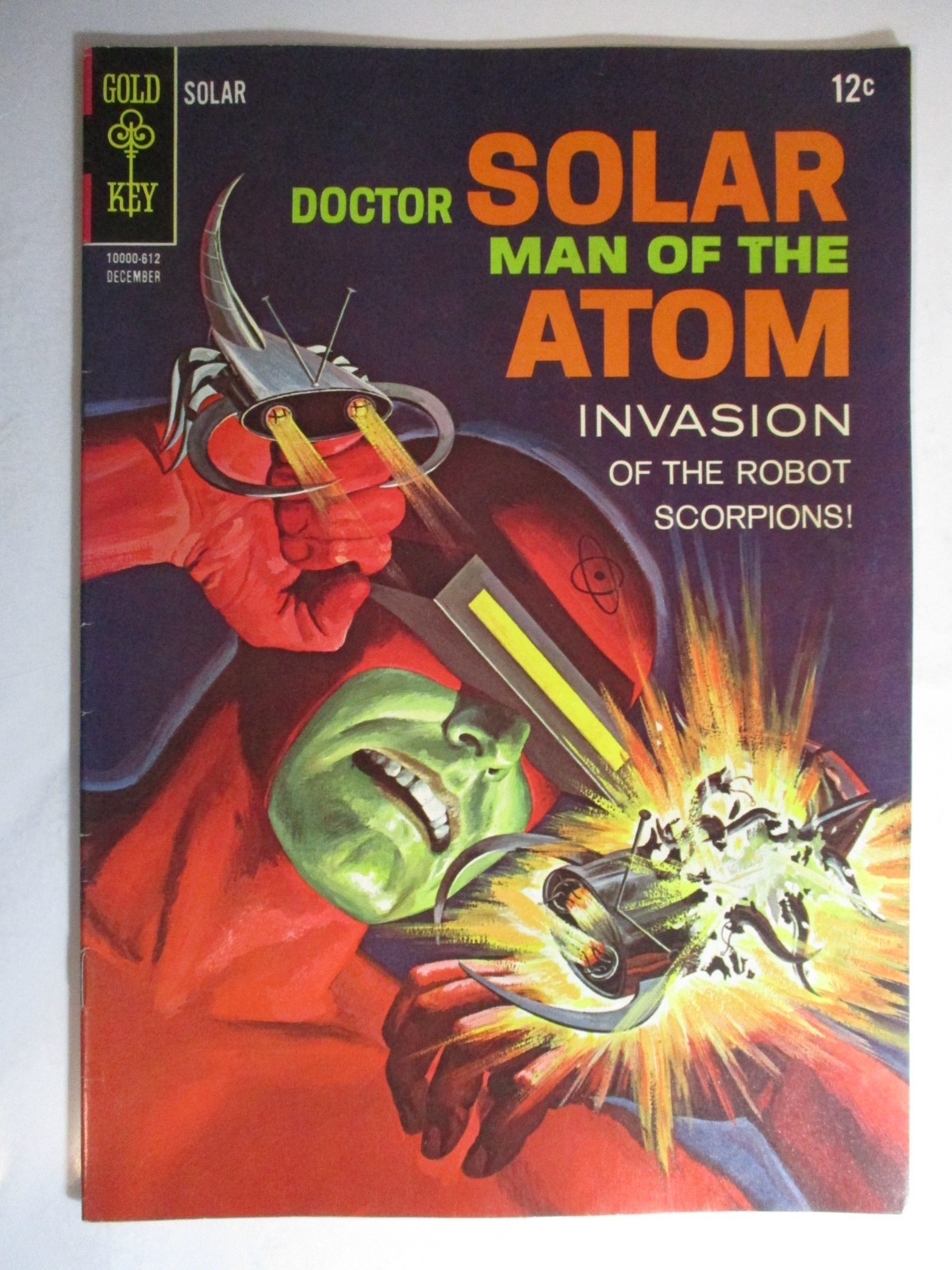 Doctor Solar Man of the Atom #18 The Mind Master, VF+, 8,5, pagine bianche