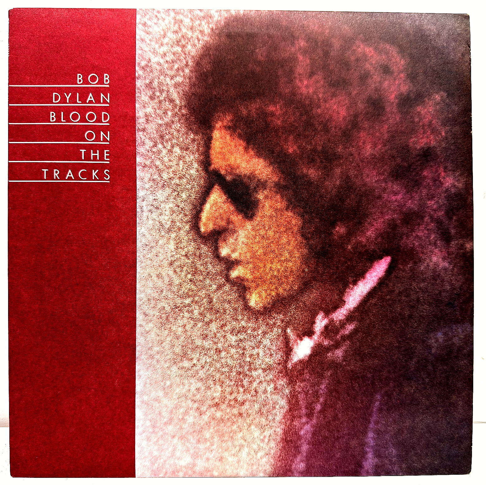 Bob Dylan Blood On The Tracks 1976 Vinyl Columbia Records Repress