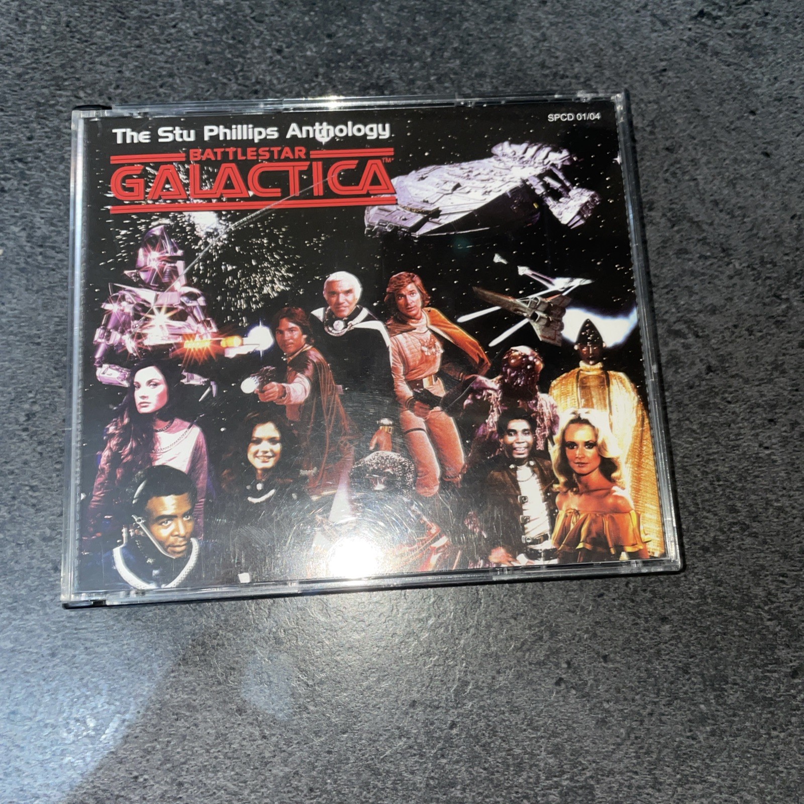 The stu Phillips Battlestar Galactica Soundtrack Anthology CD
