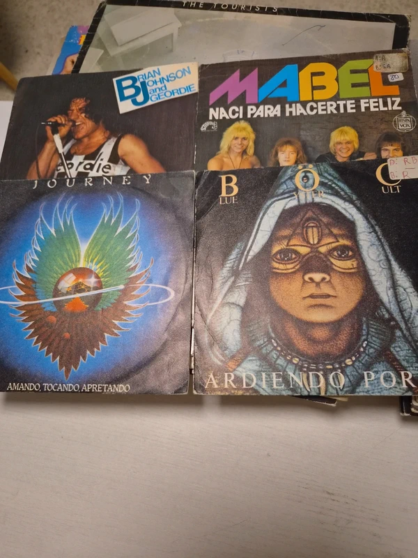Lote hard rock 4 singles