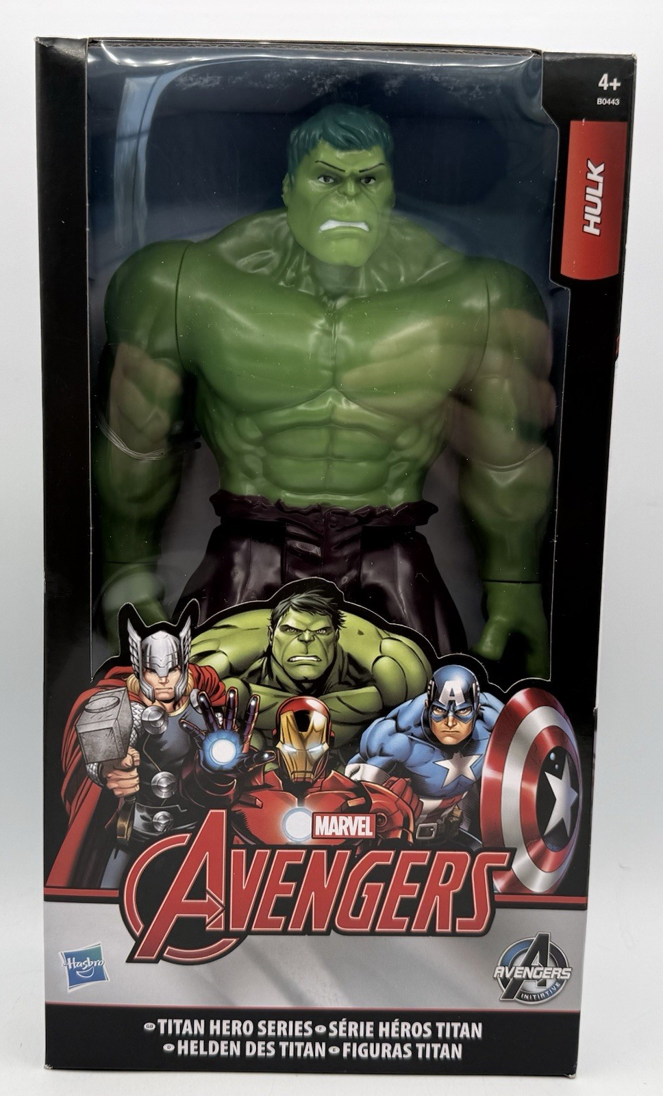 Titan Hero Series Marvel Avengers: Modellino HULK 12" Hasbro Avengers