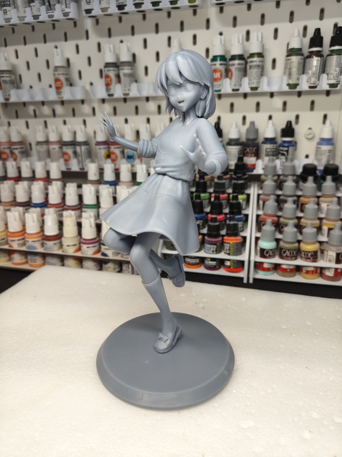 Fan art figure  Licia  "Kiss Me Licia"