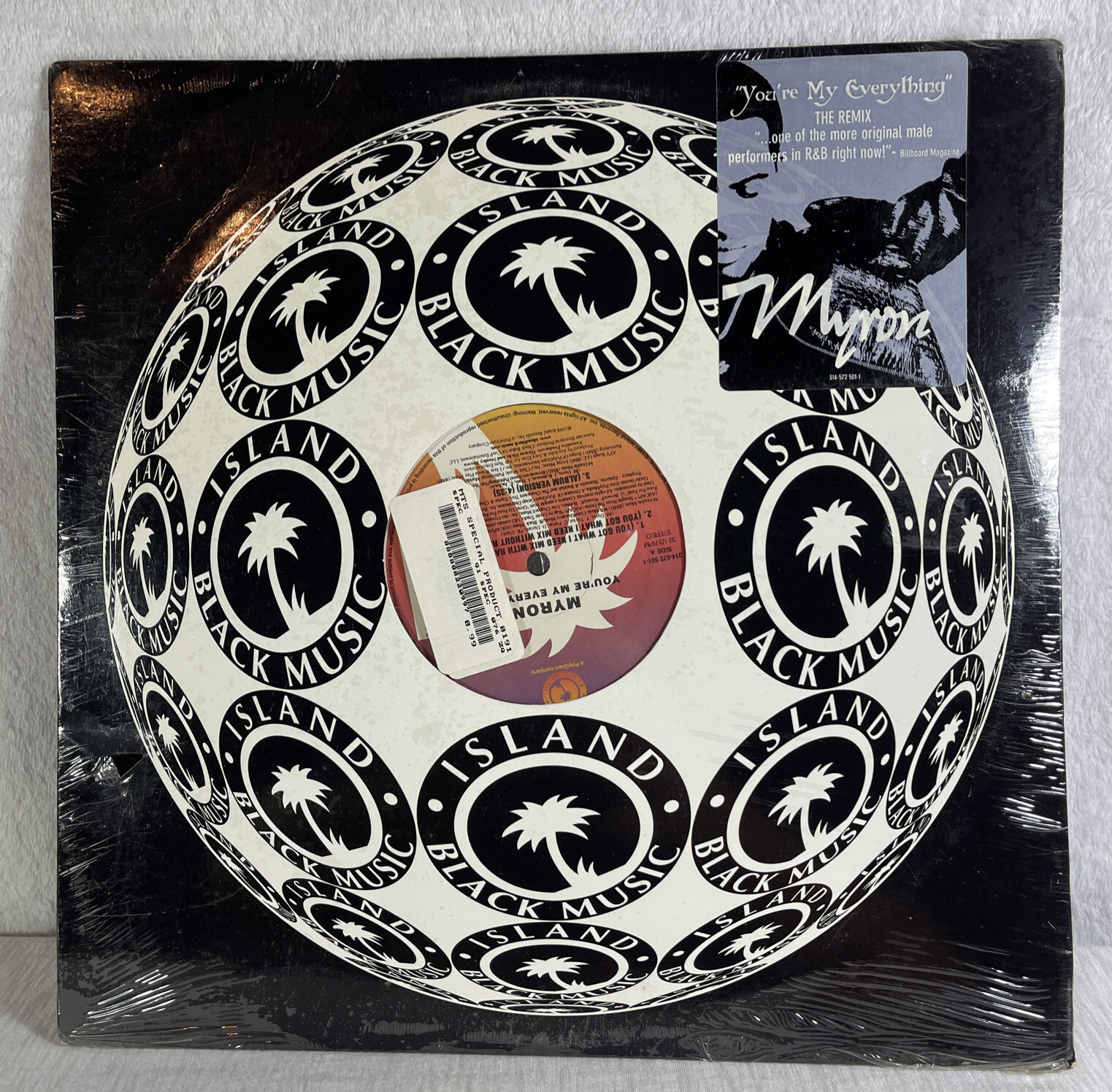 Vintage 1998 Myron You’re My Everything LP Album Island Black Music New Sealed 