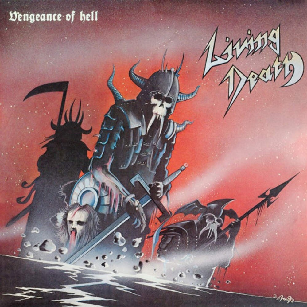 Living Death - Vengeance Of Hell (Clear / Red Marbled Vinyl) - Metal - Music Vin