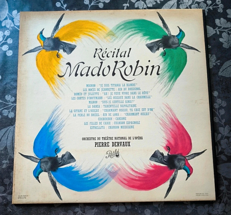 Vinyle mado robin