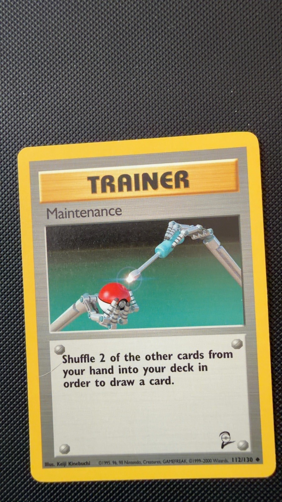 Manutenzione 112/130 Set Base Non Comune 2 Pokemon Moderatamente Giocati