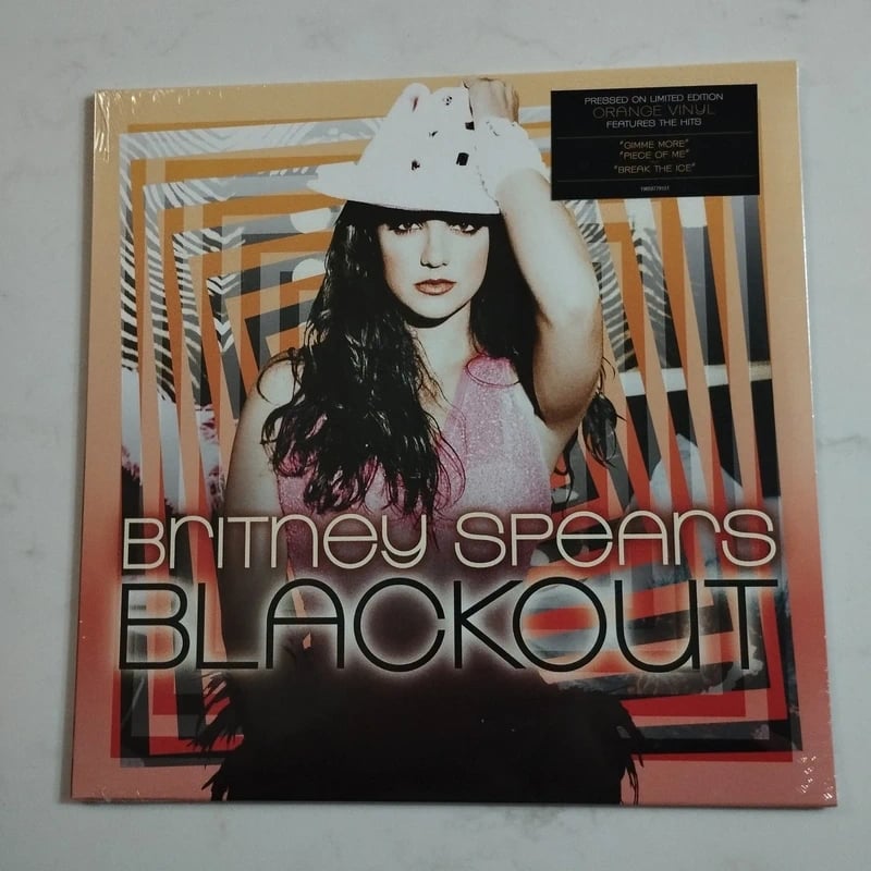 Britney spears - blackout Orange vinyl