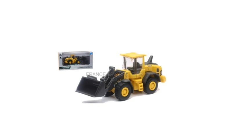 Miniature chargeuse sur pneus Volvo – New Ray – die-cast – neuve en boîte