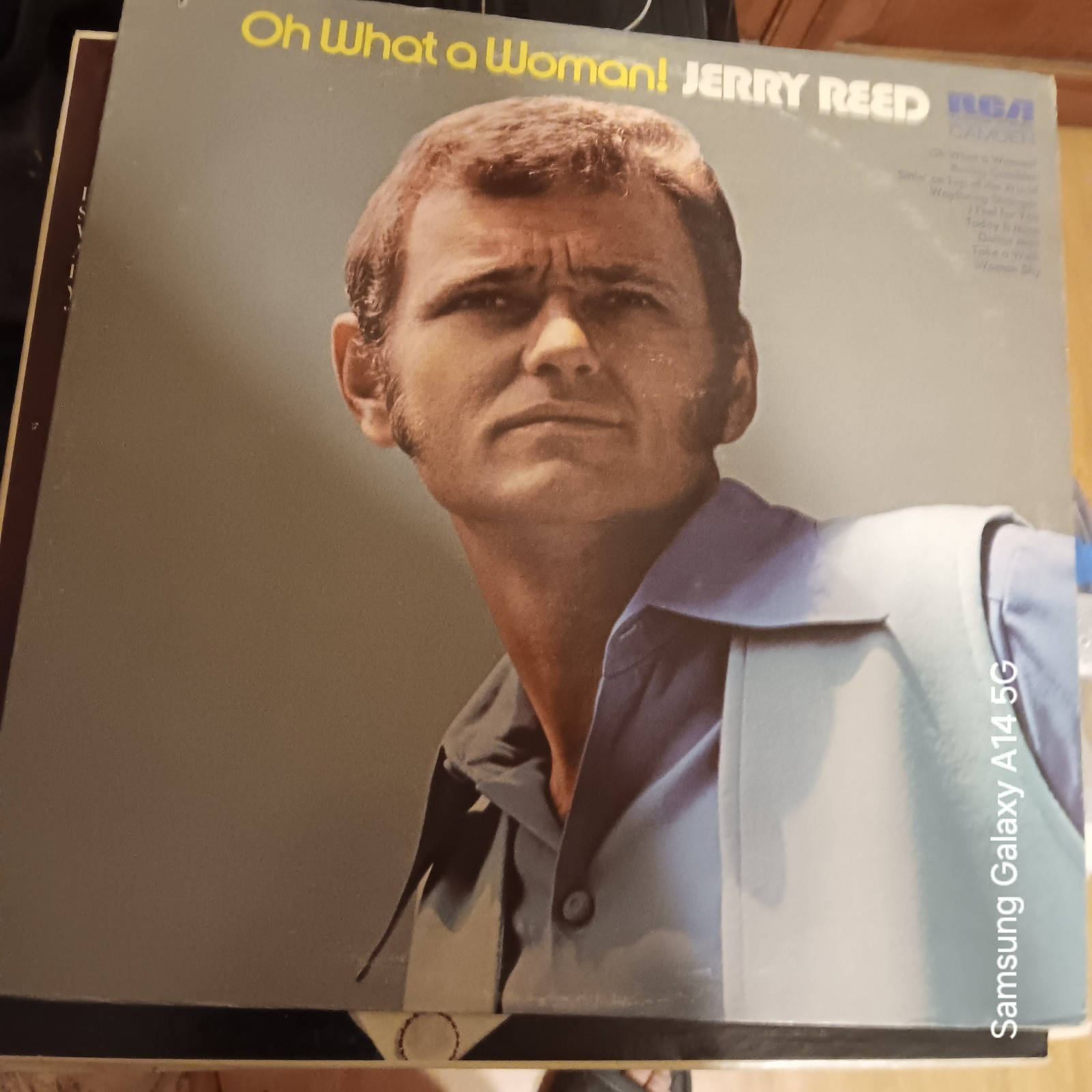 JERRY REED Oh What a Woman 1972 RCA Camden CAS 2585 Stereo Country Vinyl LP