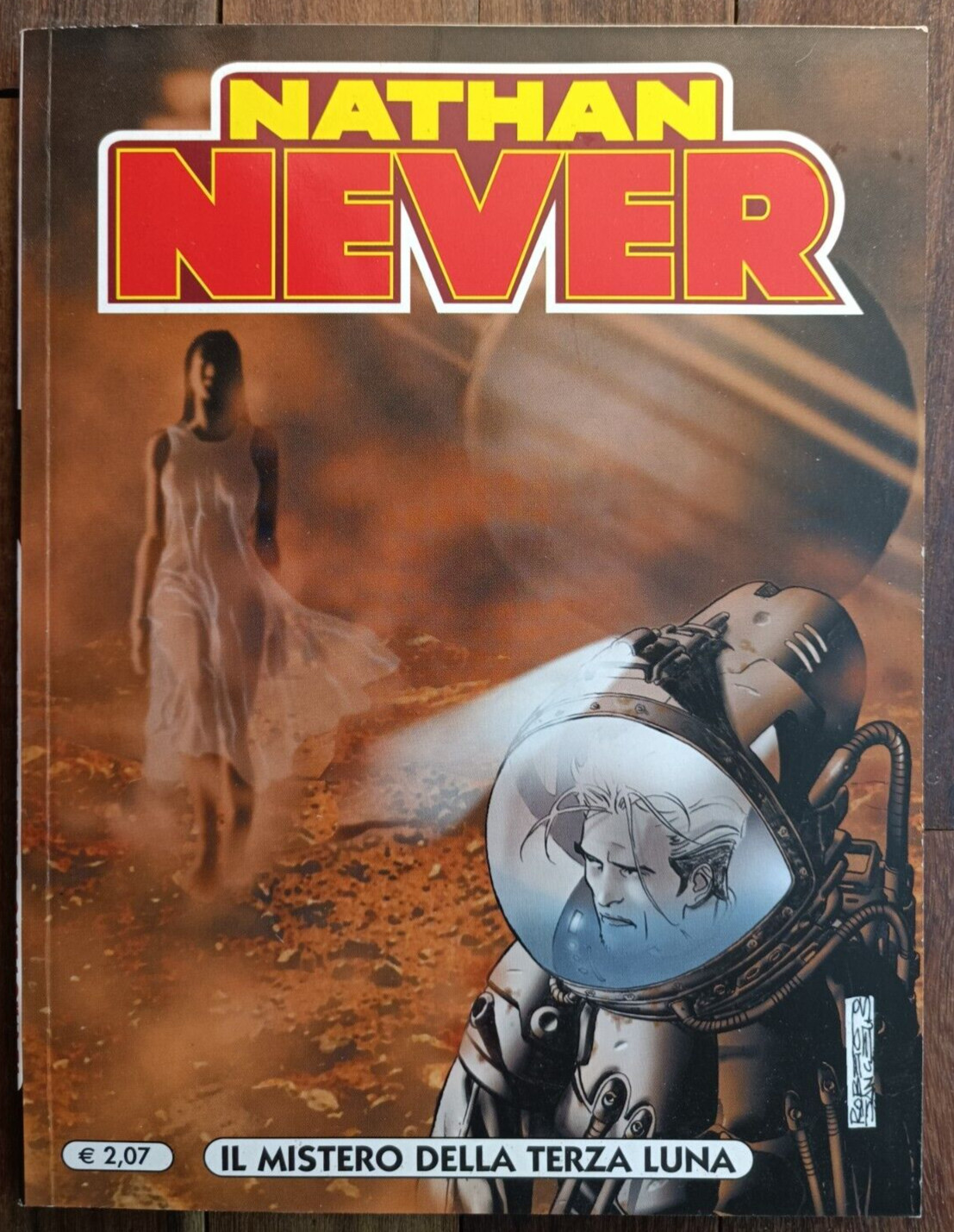 FUMETTO NATHAN NEVER  N.131  IL MISTERO DELLA TERZA LUNA-NEW/EDICOLA-13346