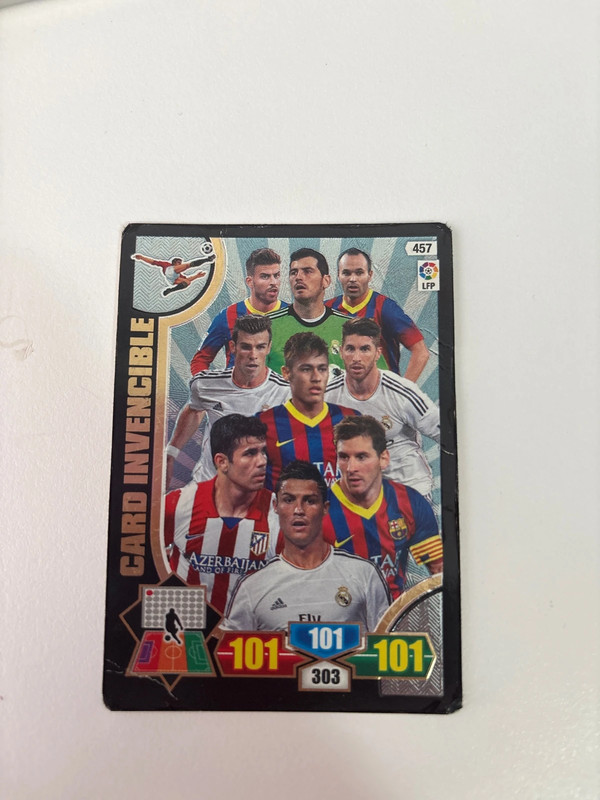 Card Invencible Fútbol Adrenalyn 2013-14