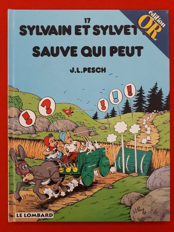 BD Sylvain et Sylvette n° 17