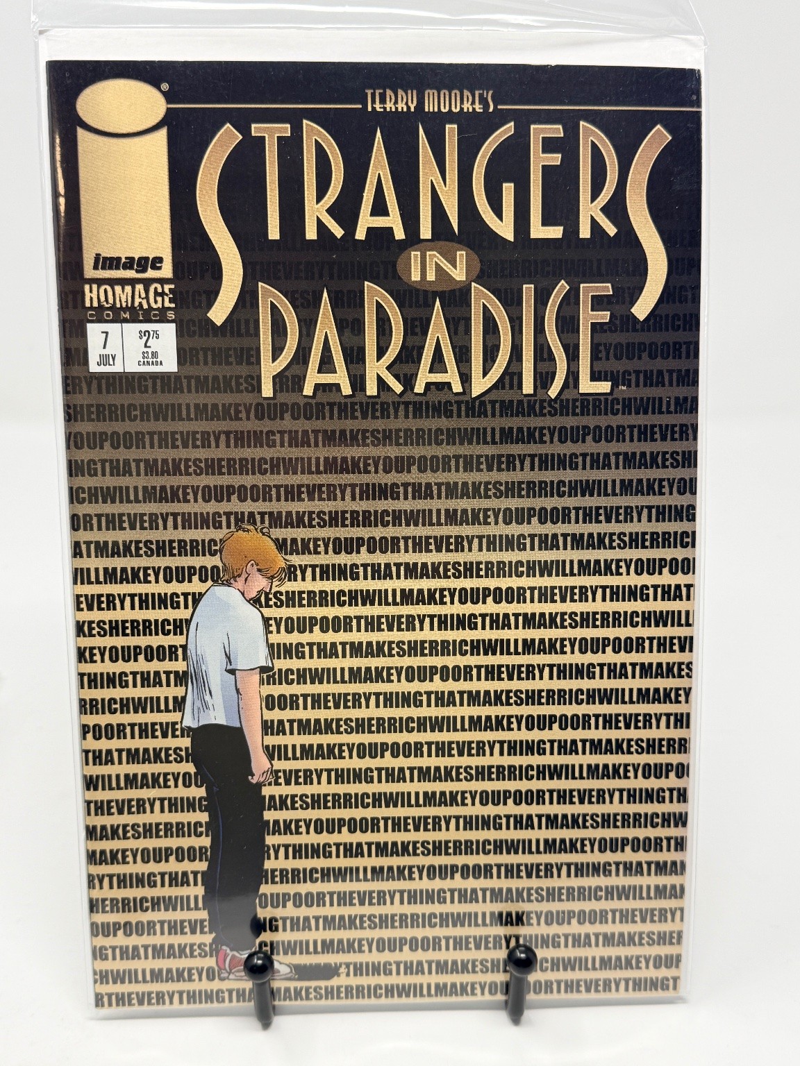Strangers In Paradise #7 Terry Moore Image Comics 1997 graphic novel fumetto