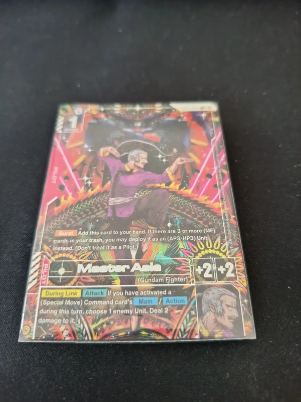 Gundam TCG GD05 Master Asia LR+