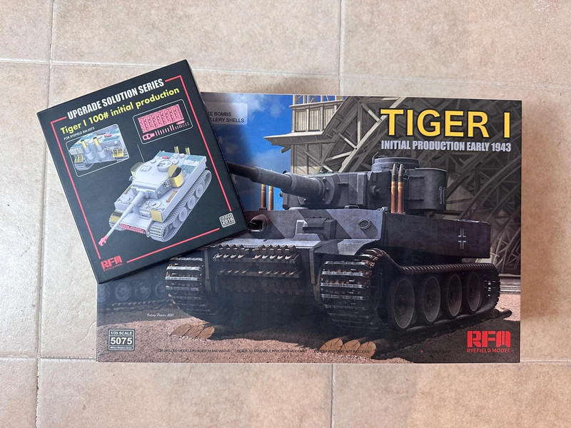 Maqueta 1/35 ryefield model Tiger I 5075