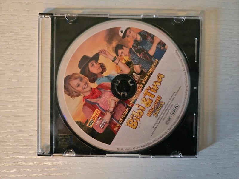 Bibi und Tina "Mädchen gegen Jungs", CD