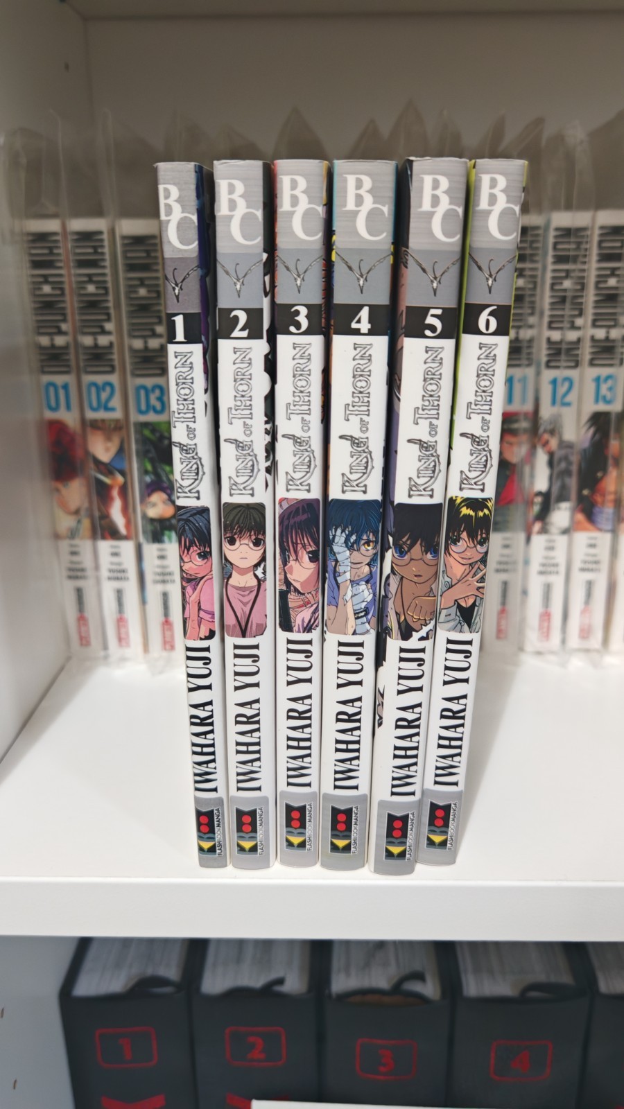 King of Thorn manga lotto misto volumi 1-6, Yuji Iwahara autore/artista