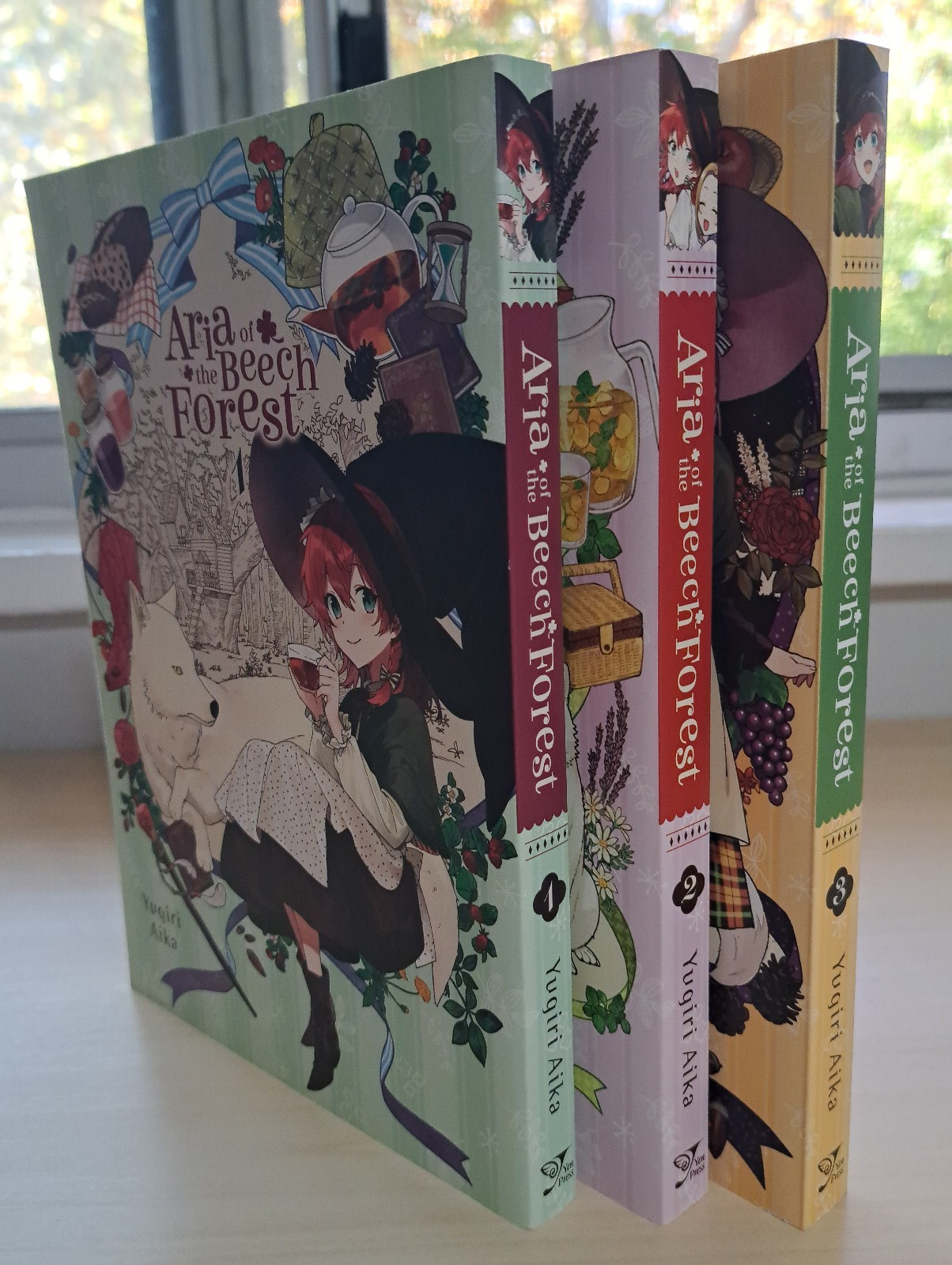 Aria della Faggeta Vol. 1-3 di Yugiri Aika (stampa inglese/yen)
