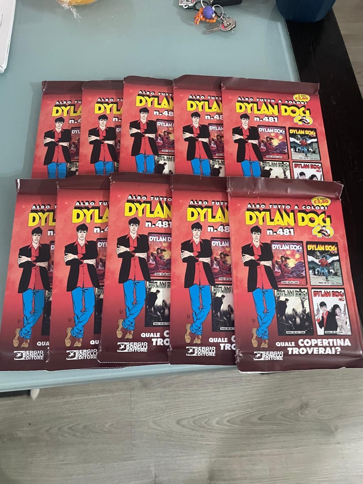 Lotto Dylan Dog 481 Sigillato Albo a colori