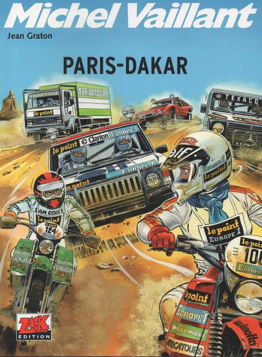 MICHEL VAILLANT N. 41, Parigi-Dakar, edizione Zack