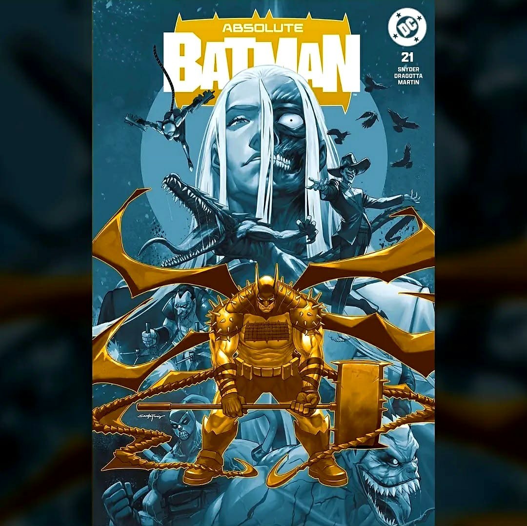 ABSOLUTE BATMAN #21 SANTA FUNG SECRET GOLD FOIL PREVENDITA ESCLUSIVA 6/18