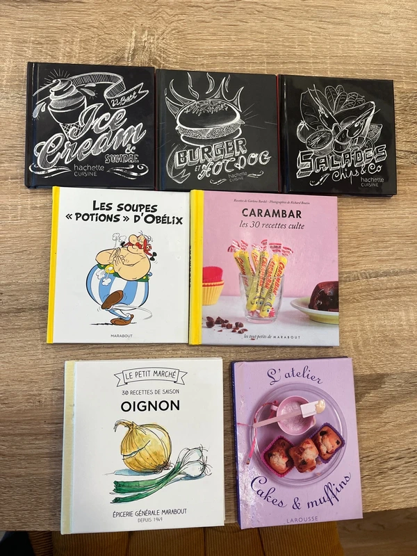 Mot petits livres de cuisine
