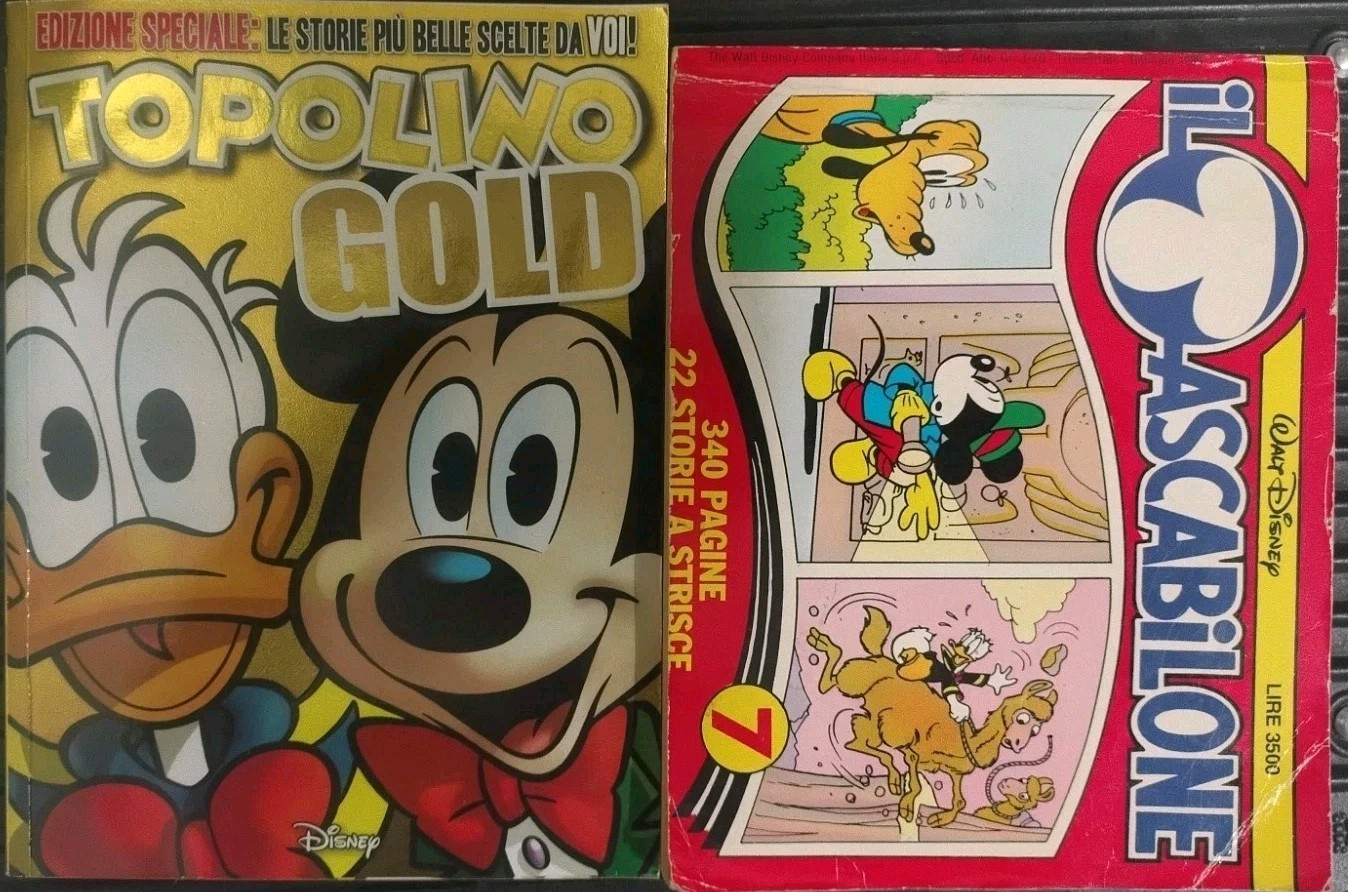 Topolino Gold + Tascabilone N°7 Disney