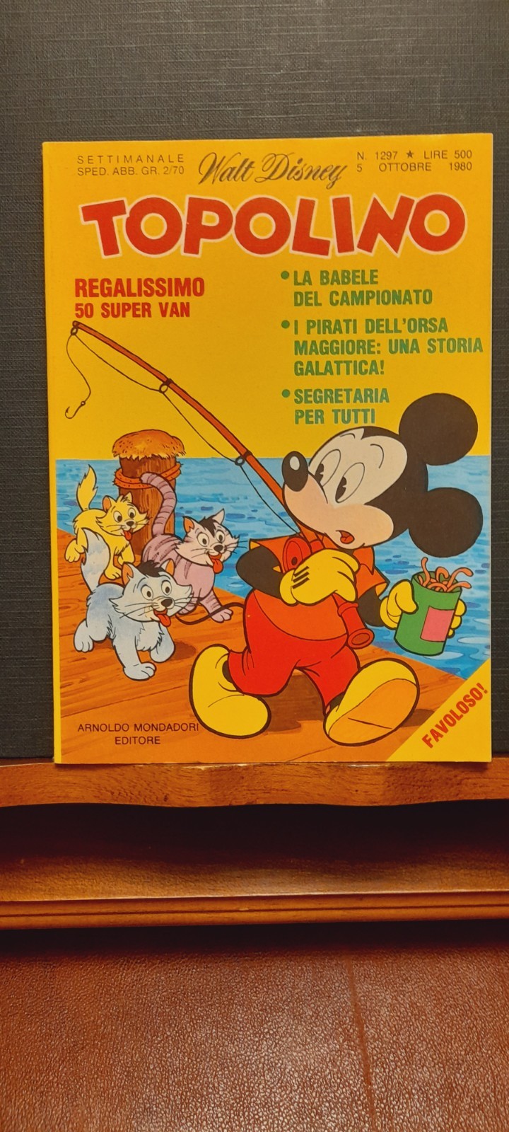 TOPOLINO LIBRETTO 1297 del 5-10-1980 - EDICOLA