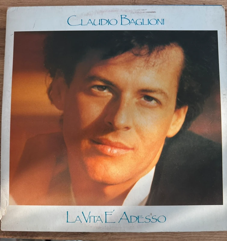 claudio baglioni – la vita è adesso vinile lp 1985